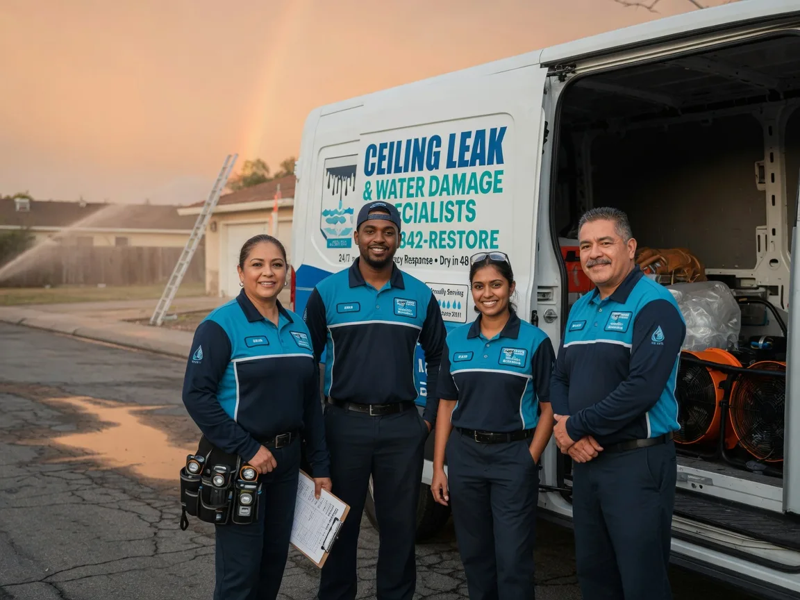 Ceiling Leak Cleanup company in Langhorne, PA